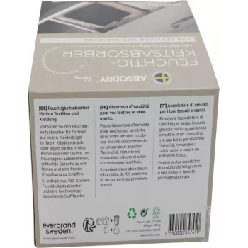 Absorbér vlhkosti Absodry Duo Family pro oblečení a textilie, 2x 100 g (220-dft-e8)