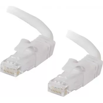Ethernetový patch kabel C2G 0,5m Cat6 s ochranou západky UTP, bílý 83485
