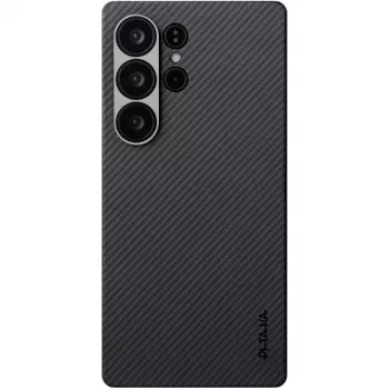 Pouzdro PITAKA Cairn Case MagSafe pro Samsung Galaxy S25 Ultra černo-šedé
