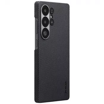 Pouzdro PITAKA Cairn Case MagSafe pro Samsung Galaxy S25 Ultra černo-šedé
