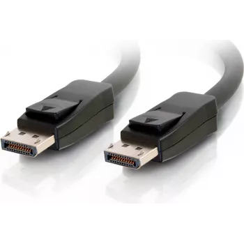 C2G 10.0m DisplayPort Cable with Latches, Male to Male, 4K 60Hz, Black 84405