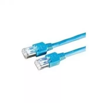 Dätwyler 21.05.8104 10m SFTP Cat5e Patch Cable, RJ-45 to RJ-45, Halogen-Free, Blue