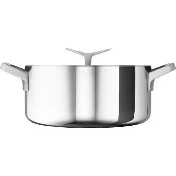 Electrolux E9KLSA11 Saucepan with Lid, 3 L, Round, Chrome