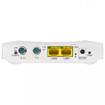AXING Ethernet přes koaxiální kabel EOC 1-32 Peer-to-Peer 1600 Mbps (EOC00132)