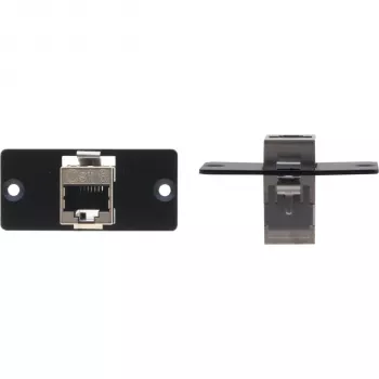 Vložka do nástěnné desky Kramer W-45 RJ-45, černá 80-00026799