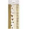 Dekorační hedvábný papír ARTOZ Dots Gold/White 50 x 70 cm (144500-76)