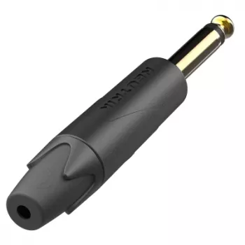 Profesionální 2pólový 1/4 inch jack Neutrik NP2XX-AU-0 zlaté kontakty niklované pouzdro