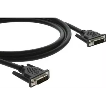 DVI-D Dual Link kabel Kramer C-DM/DM-6 1,8 m lisovaný černý 94-0101006