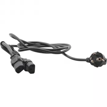 Napájecí kabel Kramer C-ACY/EU, CEE 7/7 na IEC C13, 1,83 m, černý 91-000499