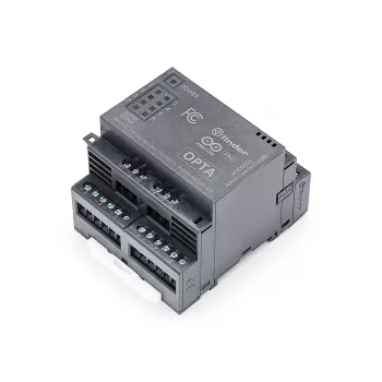 Rozšiřující modul Arduino Pro Opta Ext D1608E, 16 programovatelných napěťových vstupů, 8 elektromechanických relé 250 V AC 6 A (AFX00005)