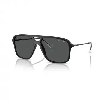 Armani Exchange Men's AX4150SU Sunglasses, Black Frame, Grey Lens, 59/15/145 mm AX4150SU80588