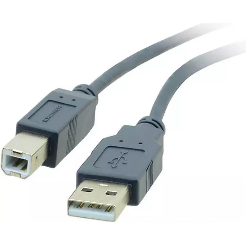 Kabel USB 2.0 Kramer Electronics, 0,9 m, USB-A samec na USB-B samec, černý (96-0215003)