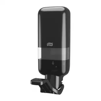 Ruční dávkovač mýdla Tork Elevation S4, 1 l, černý plast 564108