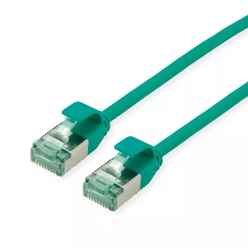 ROLINE RM U/FTP Patch Cable Cat.6A/Class EA SLIM Green 5m - FTP (21.45.3337)