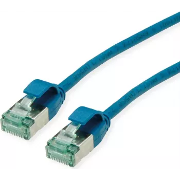 ROLINE RM U/FTP Cat.6A Slim Patch Cable, LSZH, Blue, 1.5 m 21.45.3344