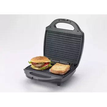 Sendvičovač a gril Ariete A1980, 750 W, černá/stříbrná