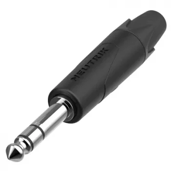 Konektor konektoru jack Neutrik NP3XX-NI-0, 3pólový, niklovaný