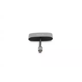 Hub USB-C Combo LMP, HDMI, 3x USB-A, USB-C PD 60W, 5Gbps, hliník Space Grey pro MacBook 12 inch