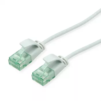 ROLINE RM UTP Patch Cable Cat.6A/Class EA SLIM, Grey, 0.15 m 21.45.3400