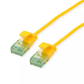 ROLINE RM UTP Patch Cable Cat.6A Class EA Slim Yellow 2m 21.45.3425