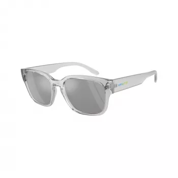 Unisex obdélníkové sluneční brýle Arnette AN4325-28586G, matně černá obruba, tmavě šedá skla, 54-19-145 mm