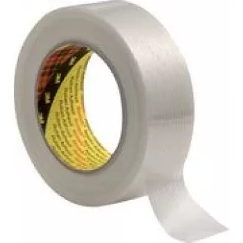 Filamentová lepicí páska 3M Scotch 8956, transparentní, 50 mm x 50 m, tloušťka 0,131 mm, nosič PP fólie, 1 role 89565050