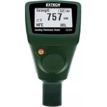 Měřicí přístroj tloušťky vrstev Extech CG304 0-2000 µm s Bluetooth a USB