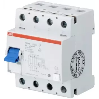 Proudový chránič ABB F204B+ 63A 30mA 4pólový typ B+ (RCCB) 2CSF204701R1630