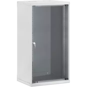 Síťový nástěnný rozvaděč Intellinet 19 inch, Basic Line, 20U, hloubka 400 mm, šedý 716741
