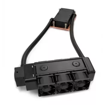 Aktivní kapalinový chladič CPU Dynatron L36 1U pro AMD SP6/TR5, 300W TDP, měděná chladicí deska, 40mm ventilátor s dvojitým kuličkovým ložiskem, 10000 ot./min