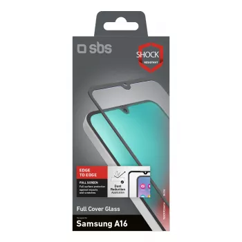 Ochranné sklo SBS MOBILE SP Full Cover pro Galaxy A16 (TESCRFCSAA16)