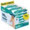 Vlhčené ubrousky pro děti Pampers Aqua, 18 balení, 1080 ks