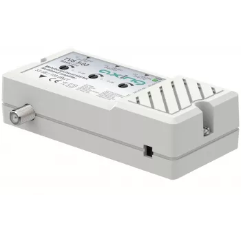 Vícepásmový zesilovač AXING TVS 5-03 33 dB, 3 vstupy FM/DAB/DAB+/DVB-T2