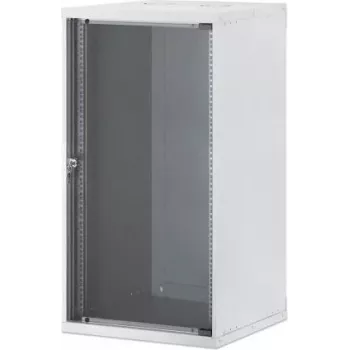 Nástěnný rack rozvaděč Intellinet 19 inch Basic Line 20U hloubka 560mm šedý RAL 9005 716802