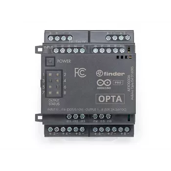 Rozšiřující modul Arduino Pro Opta Ext D1608S, 16 programovatelných napěťových vstupů, 8 polovodičových relé 24 V DC 2 A (AFX00006)