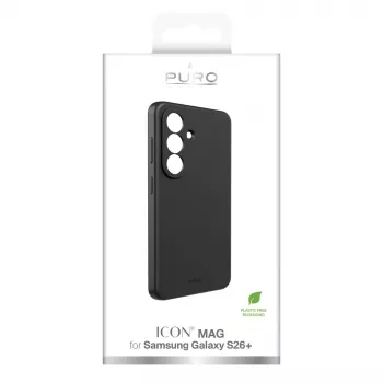 Pouzdro SBS Mobile Icon pro Samsung Galaxy S26+ – černý silikonový zadní kryt PUSGS26PICONBLK