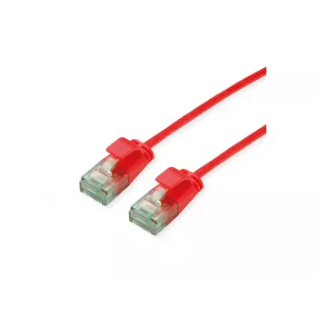 ROLINE RM UTP Patch Cable Cat.6A Class EA Slim Red 3m 21.45.3416