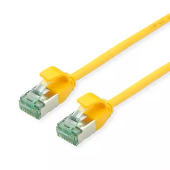 ROLINE RM U/FTP Patch Cable Cat.6A Class EA Slim Yellow 0.5m 21.45.3322