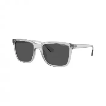 Pánské obdélníkové sluneční brýle Armani Exchange AX4112SU82398 černá/šedá 55-19-145