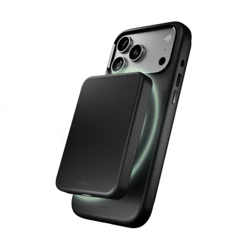 Pouzdro PURO Icon Magnetic pro Apple iPhone 17 Pro Max, černé, kompatibilní s MagSafe