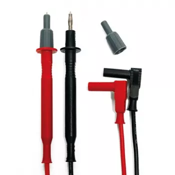 HT Instruments 4413-2 Safety Test Leads, 2 m, CAT IV 1000V, 10 A, Red/Black 1003090