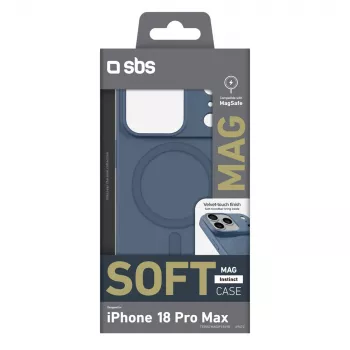 Pouzdro SBS Instinct Mag pro iPhone 18 Pro Max / 17 Pro Max, kompatibilní s MagSafe, modré