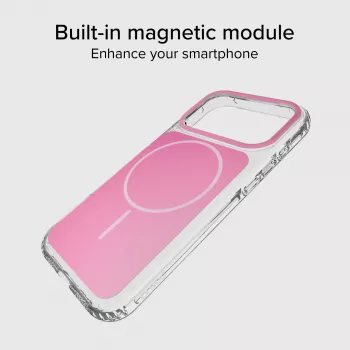 Pouzdro SBS Block pro iPhone 18 Pro Max, kompatibilní s MagSafe, růžové