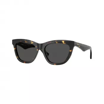 Burberry BE4435F412187 Women's Square Sunglasses, Havana/Dark Grey, 53mm