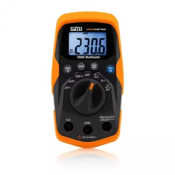 HT Instruments IRONMETER Digital Multimeter CAT III 600V 4000 Counts 1010240