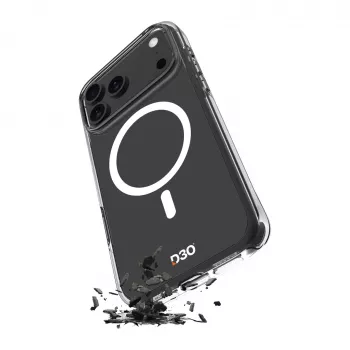 Průhledné pouzdro PURO pro Apple iPhone 17 Pro Max s MagSafe - bílé