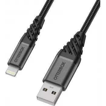 Kabel OtterBox Premium Lightning na USB-A 1 m černý 78-52643