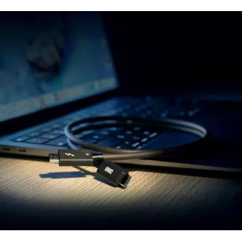 Kabel Thunderbolt 4 OWC 0,8 m 40 Gbps černý OWCCBLTB4C0.8M