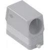 ILME MFO16L40 High Profile Hood Housing, Size 77.27, Side Entry M40, 2 Levers, Die-cast Aluminium, Grey