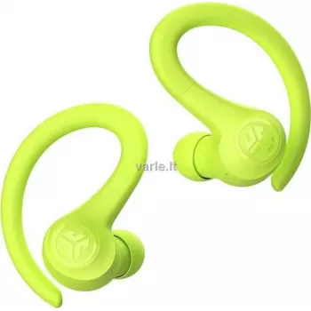 Bezdrátová sluchátka JLab GO Air Sport True Wireless s ušními háčky, Bluetooth 5.1, IP55 odolná proti potu, výdrž 32 hodin, žlutá IEUEBGAIRSPRTRYEL124